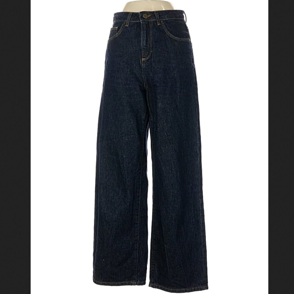 Cyrillus Paris Wide Leg Zoe Dark Wash Jeans Size 26